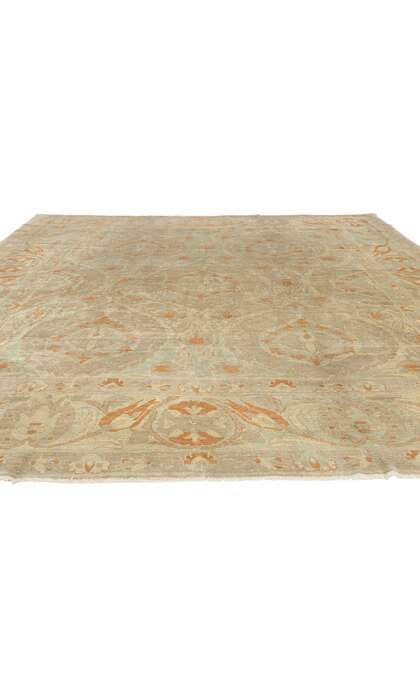 10 x 13 Modern Turkish Oushak Rug 51618