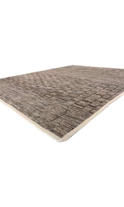 12 x 15 Organic Modern Brutalist Moroccan Rug 81116