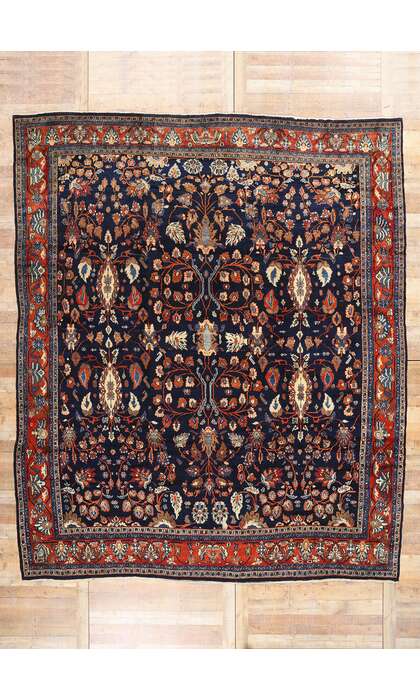 11 x 13 Antique Persian Bibikabad Rug 77575