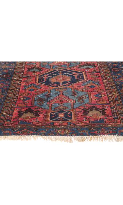 3 x 6 Distressed Antique Persian Malayer Rug 79171