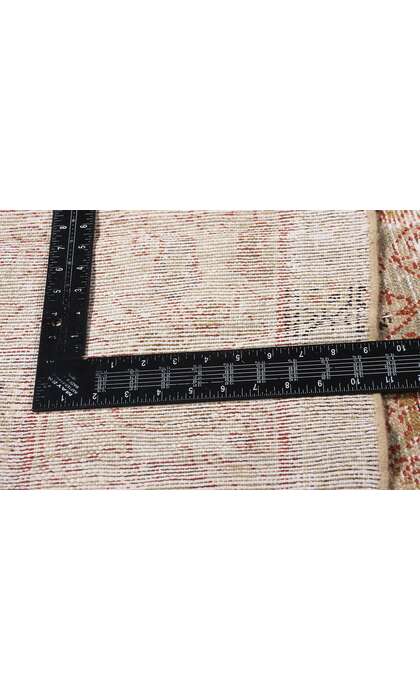 7 x 16 Distressed Antique Persian Malayer Rug 61030