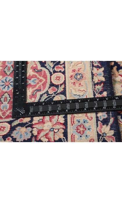 11 x 17 Late 19th Century Signed Antique Persian Kerman Rug 61187