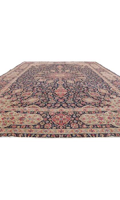 11 x 17 Late 19th Century Signed Antique Persian Kerman Rug 61187