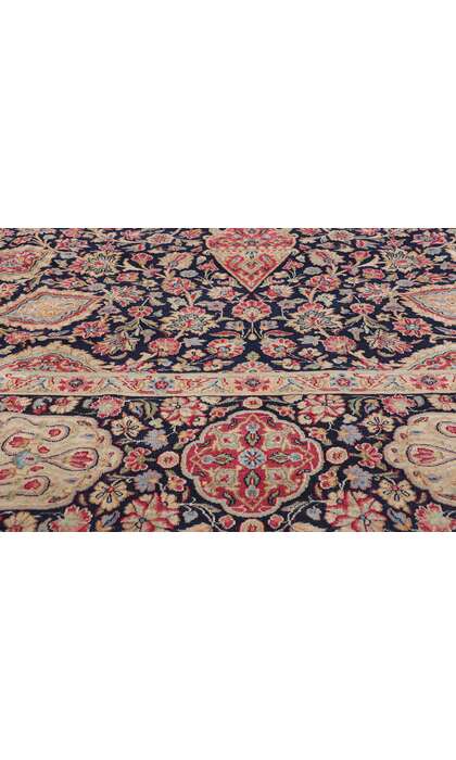 11 x 17 Late 19th Century Signed Antique Persian Kerman Rug 61187