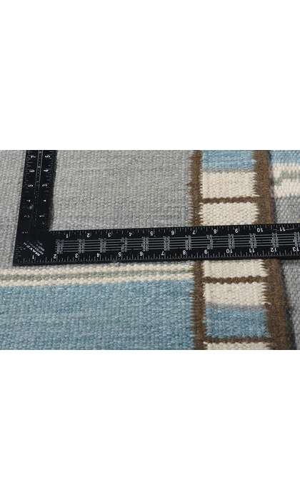 12 x 15 Scandinavian Modern Swedish Inspired Kilim Rug 30938