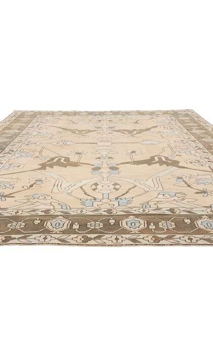 9 x 12 Vintage Turkish Oushak Rug 53485