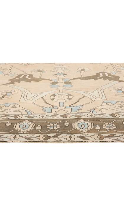 9 x 12 Vintage Turkish Oushak Rug 53485