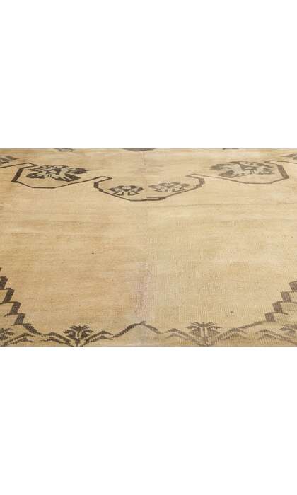 10 x 13 Vintage Turkish Oushak Rug 51372