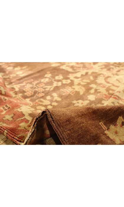 7 x 10 Vintage Turkish Oushak Rug 50561