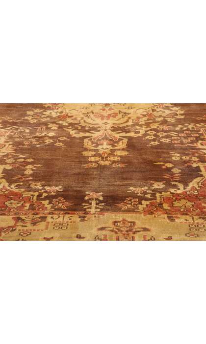 7 x 10 Vintage Turkish Oushak Rug 50561