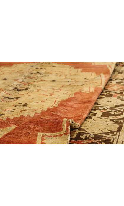 7 x 12 Vintage Turkish Oushak Rug 50418