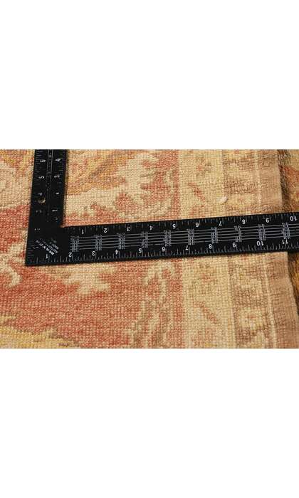 9 x 12 Vintage Turkish Oushak Rug 74064