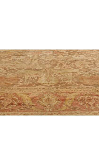 9 x 12 Vintage Turkish Oushak Rug 74064