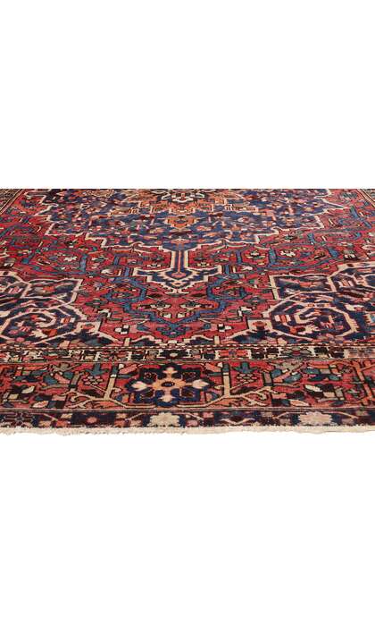 10 x 15 Vintage Persian Bakhtiari Rug 78093
