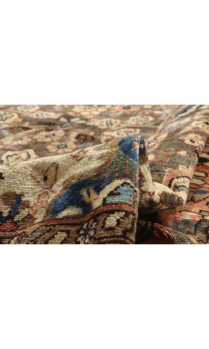 5 x 9 Vintage Persian Assadabad Hamadan Rug 61106