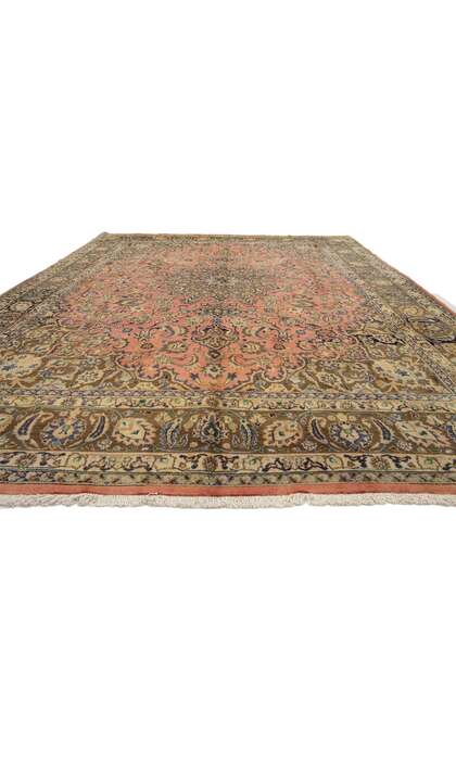 10 x 13 Vintage Persian Khorassan Rug 76451