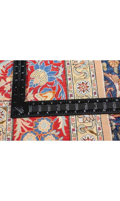 7 x 10 Vintage Turkish Silk Hereke Rug 79159
