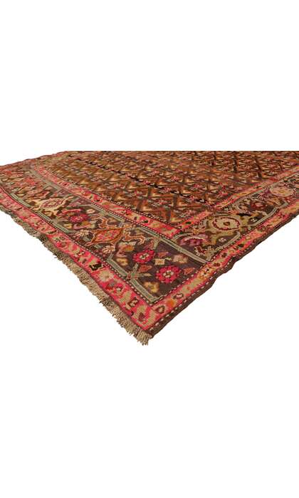 7 x 19 Antique Caucasian Karabagh Rug 77018