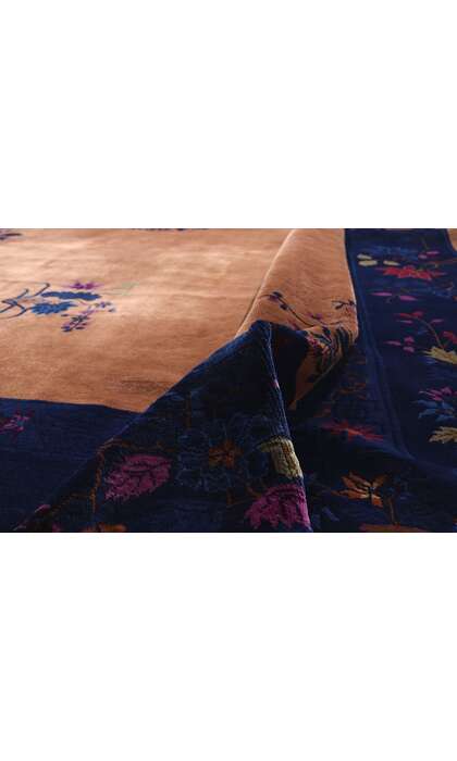 10 x 13 Antique Chinese Art Deco Rug 79192