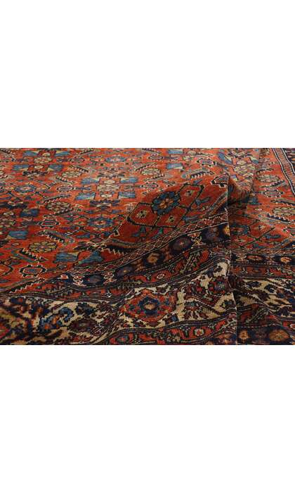 10 x 13 Late 19th Century Antique Persian Bibikabad Rug 79205