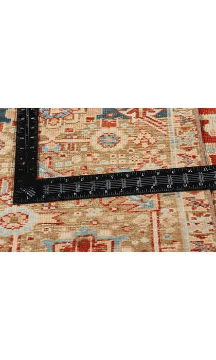 11 x 14 Antique Persian Heriz Rug 53172