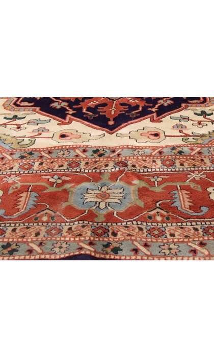 12 x 15 Antique Persian Heriz Rug 74402