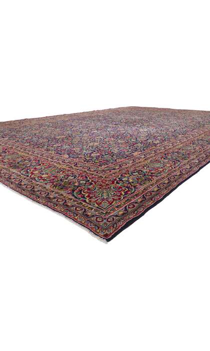 11 x 17 Antique Persian Kerman Rug 61202