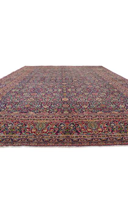 11 x 17 Antique Persian Kerman Rug 61202