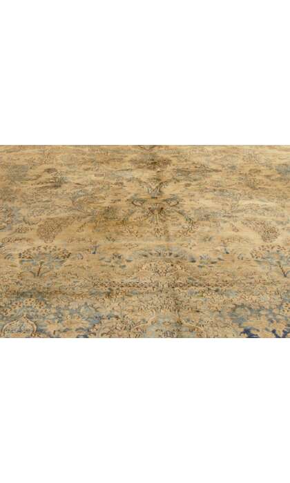 12 x 18 Late 19th Century Antique Persian Kerman Rug 73654