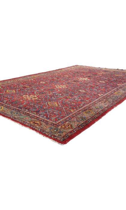 7 x 11 Antique Persian Mahal Rug 79185