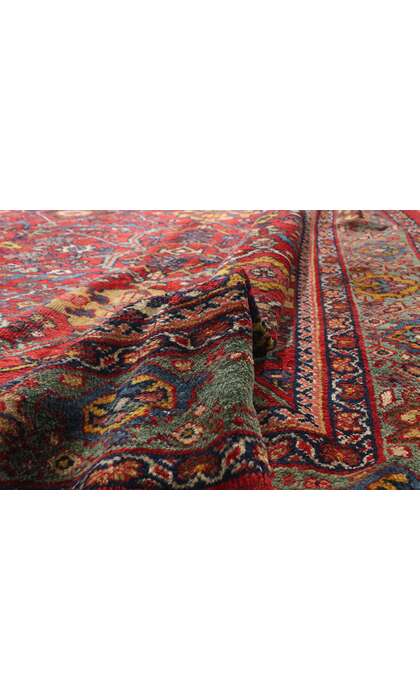 7 x 11 Antique Persian Mahal Rug 79185