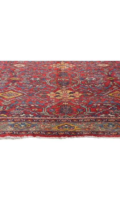 7 x 11 Antique Persian Mahal Rug 79185
