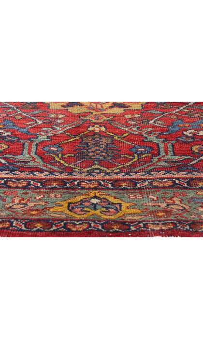 7 x 11 Antique Persian Mahal Rug 79185