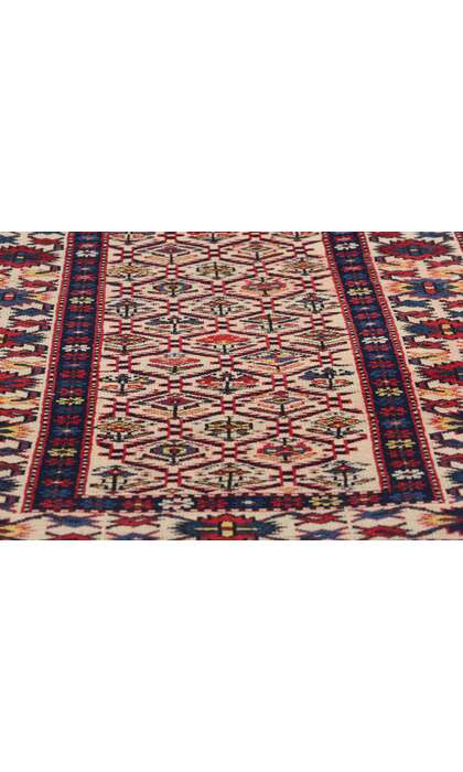 2 x 6 Late 19th Century Antique Caucasian Shirvan Rug 79191