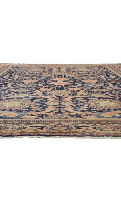 12 x 16 Late 19th Century Antique Persian Sultanabad Mahal Rug 78350