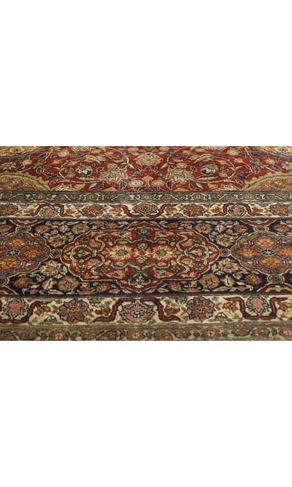 15 x 22 Late 19th Century Antique Persian Tabriz Rug 77178
