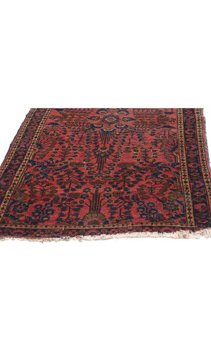 2 x 5 Antique Persian Sarouk Rug 79201
