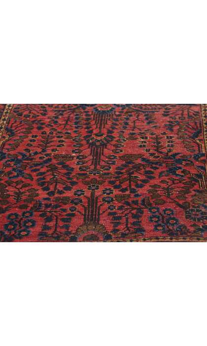 2 x 5 Antique Persian Sarouk Rug 79201