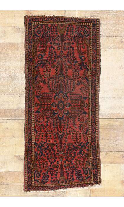 2 x 5 Antique Persian Sarouk Rug 79201