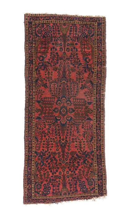 2 x 5 Antique Persian Sarouk Rug 79201