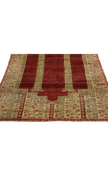 2 x 4 Antique Turkish Prayer Rug 51566