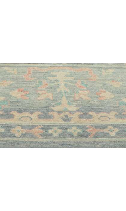 10 x 14 Modern Colorful Oushak Rug 80921
