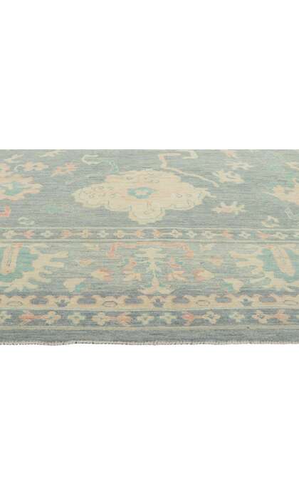 10 x 14 Modern Colorful Oushak Rug 80921