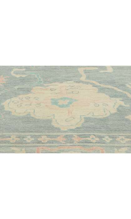 10 x 14 Modern Colorful Oushak Rug 80921