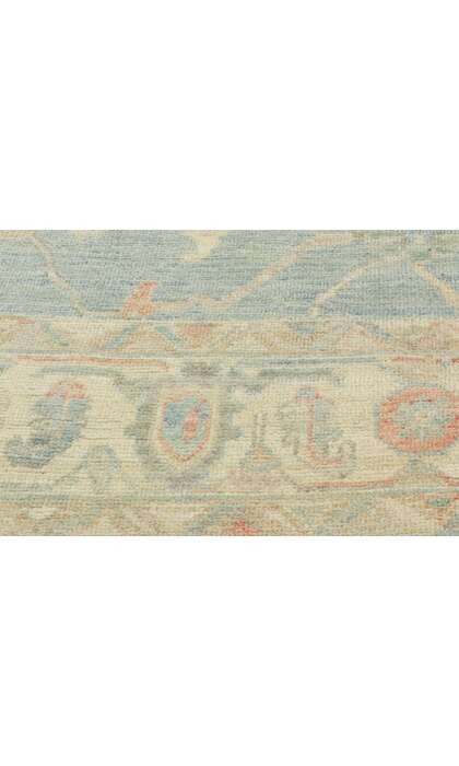 6 x 9 Modern Colorful Oushak Rug 80892