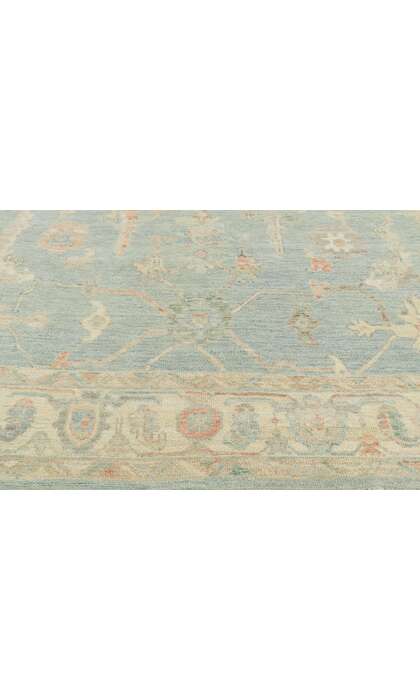 6 x 9 Modern Colorful Oushak Rug 80892