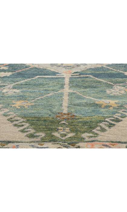 7 x 9 Colorful Turkish Oushak Rug 53604
