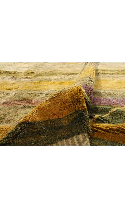 11 x 13 Earth-Tone Beni Mrirt Moroccan Rug 20801