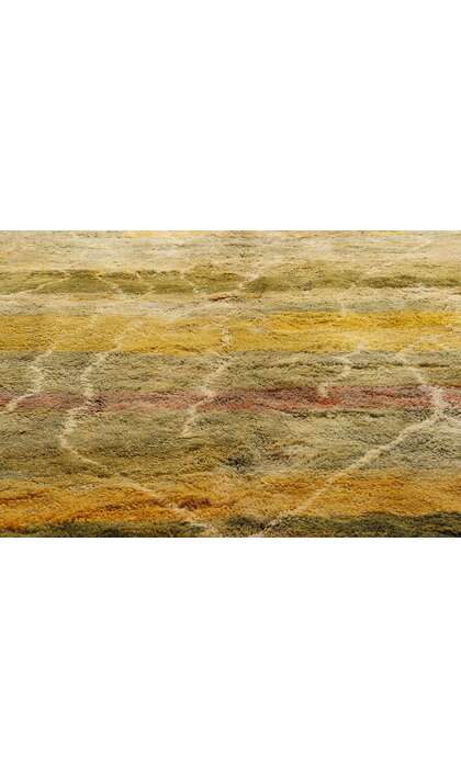 11 x 13 Earth-Tone Beni Mrirt Moroccan Rug 20801