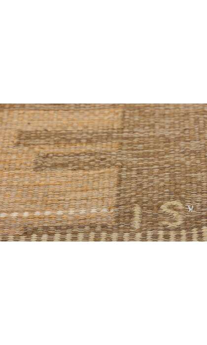 6 x 9 Ingegerd Silow Vintage Swedish Rollakan Rug 79024